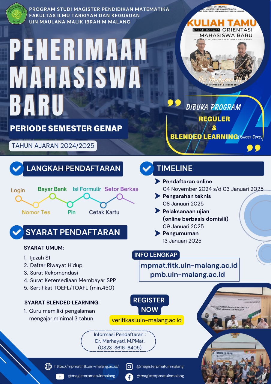 INFORMASI Pendaftaran Mahasiswa Baru